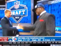 Roger Goodell + Melvin Ingram Draft Handshake