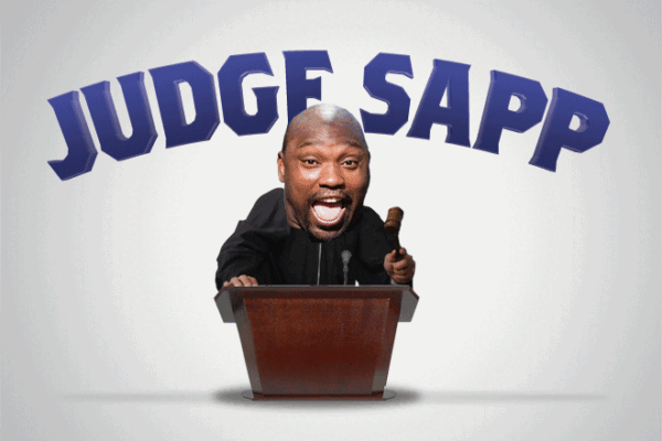 Warren Sapp is Judge Sapp