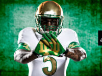 2013 Notre Dame Adidas Shamrock Series TECHFIT Uniforms